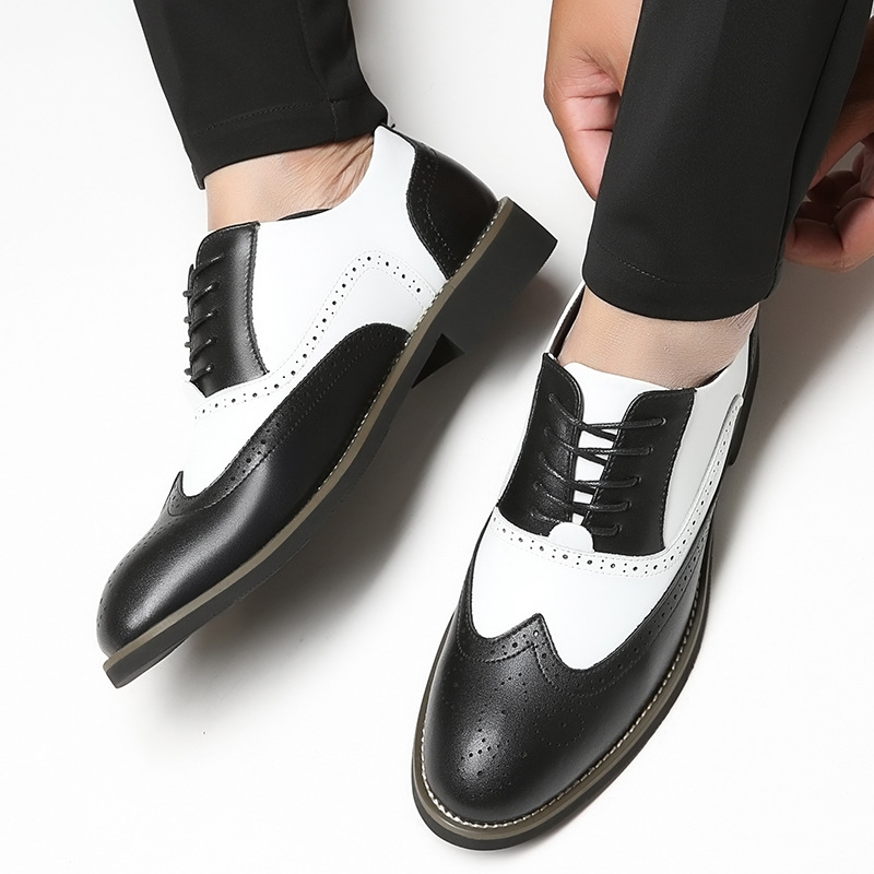 Men Dress Shoes Genuine Leathe - огляд і ціна Men'S Grooming Oxford